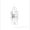 EMC shielded cable gland